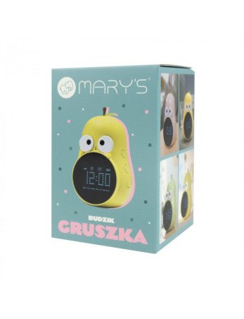 MARY'S MW20780 Žadintuvas "Pear yellow