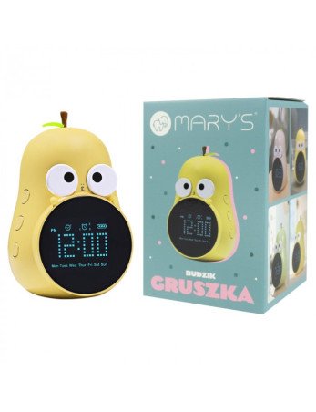 MARY'S MW20780 Žadintuvas "Pear yellow
