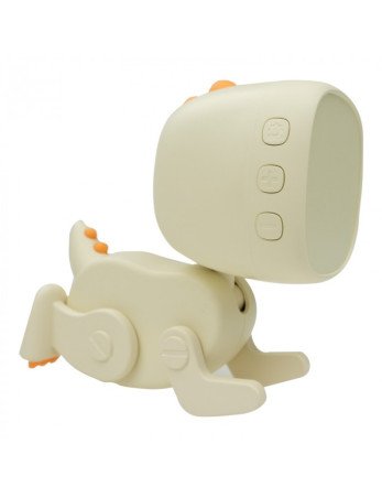 MARY'S MW61058 Robo Dino žadintuvas baltas