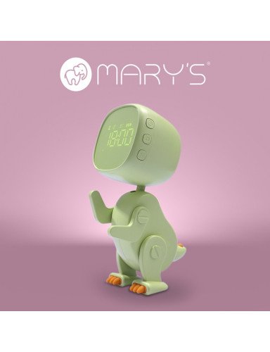 MARY'S MW61059 Robo Dino žadintuvas žalias