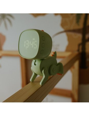 MARY'S MW61059 Robo Dino žadintuvas žalias