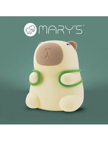 MARY'S MW61109 vadovaujama Capybara Tourist naktinis apšvietimas
