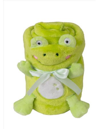 MATEX WILLY antklodė 85x100 [TB0374_03]žalia varlė