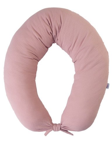 MATEX Pozicinė pagalvė MOON MUSLIN 260 cm [TB0076_09,12]rožinė