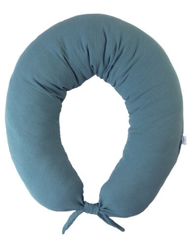 MATEX Pozicinė pagalvė MOON MUSLIN 260 cm [TB0076_34] marine