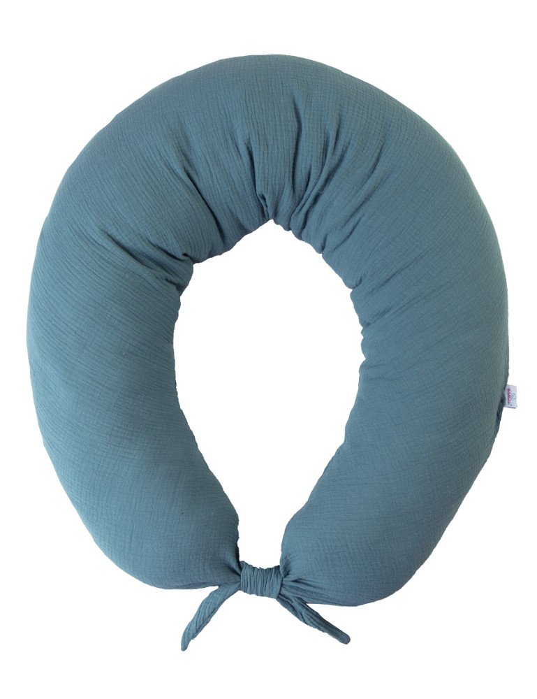 MATEX Pozicinė pagalvė MOON MUSLIN 260 cm [TB0076_34] marine