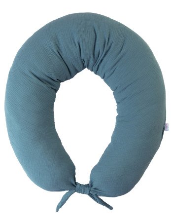MATEX Pozicinė pagalvė MOON MUSLIN 260 cm [TB0076_34] marine