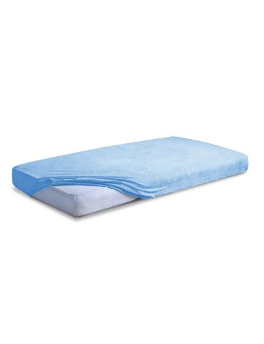 MATEX FROTTE PREMIUM lakštas su guma 60x120 [TB0025_24] mėlyna