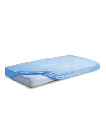 MATEX FROTTE PREMIUM lakštas su guma 60x120 [TB0025_24] mėlyna