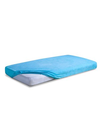 MATEX FROTTE PREMIUM lakštas su elastine juosta 70x140 [TB0026_31] turkio spalvos*