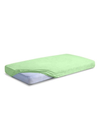 MATEX FROTTE PREMIUM lakštas su elastine juosta 70x140 [TB0026_52] žalias