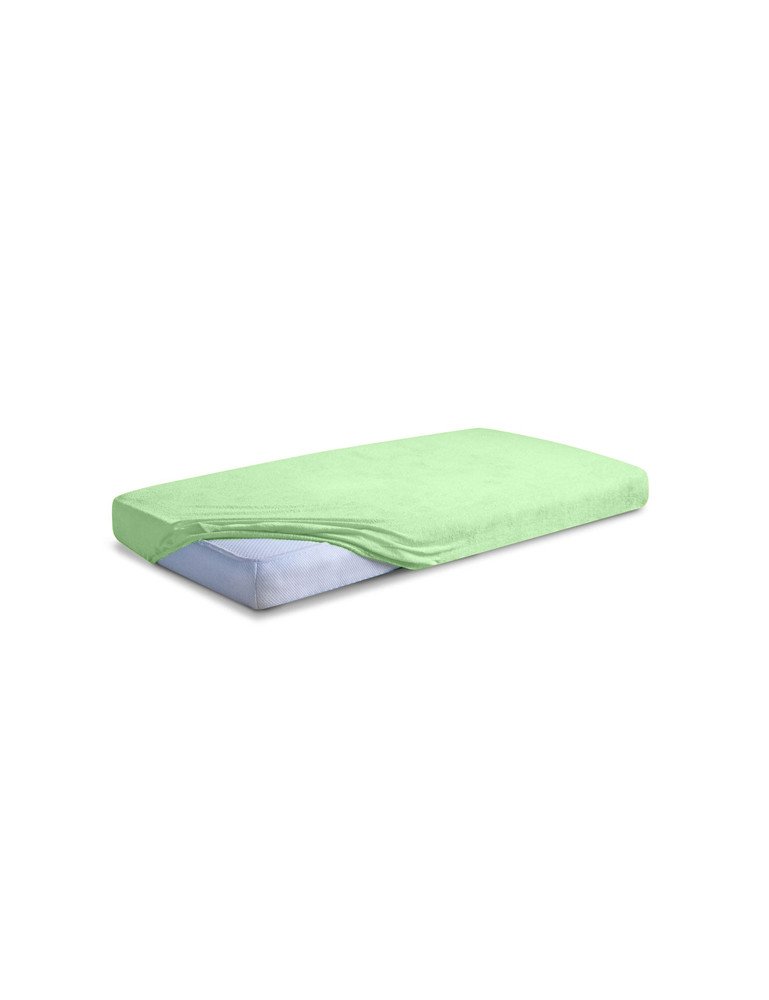 MATEX FROTTE PREMIUM lakštas su elastine juosta 70x140 [TB0026_52] žalias