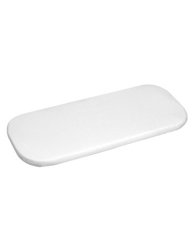 MATEX paklodė JERSEY vaikų vežimėlio čiužiniui 75x35 [TB0248_01] balta