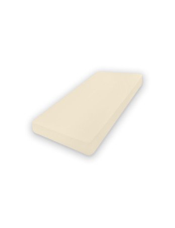 MATEX lakštas JERSEY su elastine guma 60x120 [TB0027_02] ecru