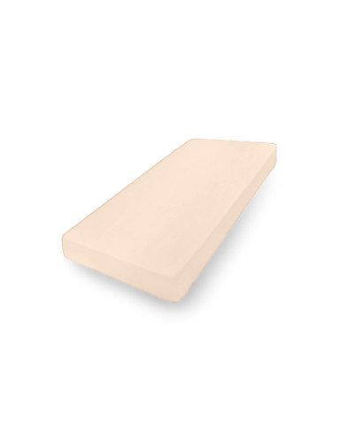 MATEX paklodė JERSEY su elastine guma 60x120 [TB0027_15] smėlio spalvos