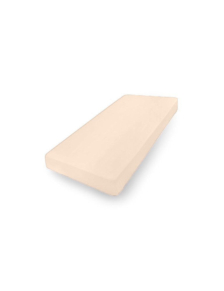 MATEX paklodė JERSEY su elastine guma 60x120 [TB0027_15] smėlio spalvos