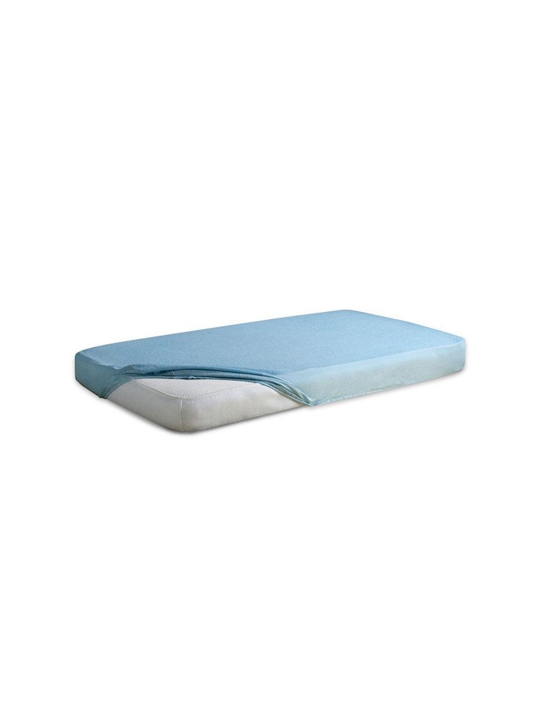 MATEX vandeniui atsparus lakštas FROTTE 70x140 [TB0024_24] mėlyna