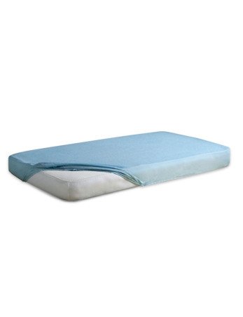 MATEX vandeniui atsparus lakštas FROTTE 70x140 [TB0024_24] mėlyna