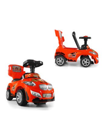 MILLY MALLY 0260 Laiminga raudona transporto priemonė