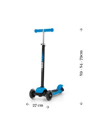 MILLY MALLY 1595 SCOOTER paspirtukas Little Star blue