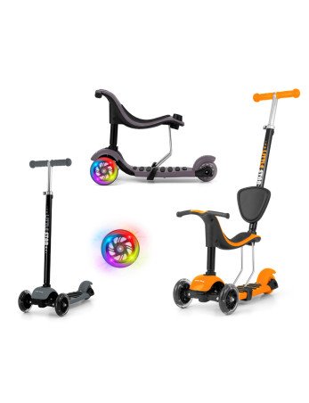MILLY MALLY 2347 SCOOTER paspirtukas Little Star oranžinis