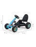 MILLY MALLY 3127 Pedalinis kartingas "Viper Blue