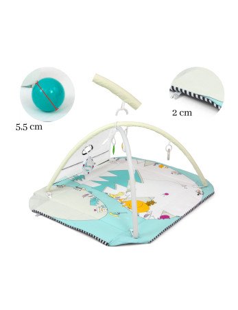 MILLY MALLY 3244 Kūdikių kilimėlis 5in1 Lolly Elephant