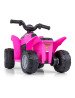 MILLY MALLY 4479 Įkraunamas keturratis HONDA ATV rožinės spalvos