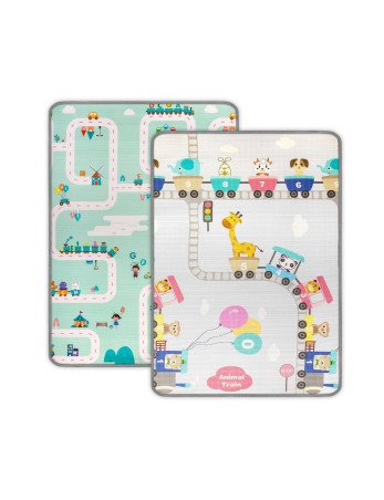 MILLY MALLY 4687 "Kinder Trains" porolono kilimėlis