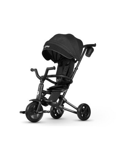 MILLY MALLY Triratukas QPLAY Nova Niello Juoda 5241-Triratukai-Dviratukai ir triratukai