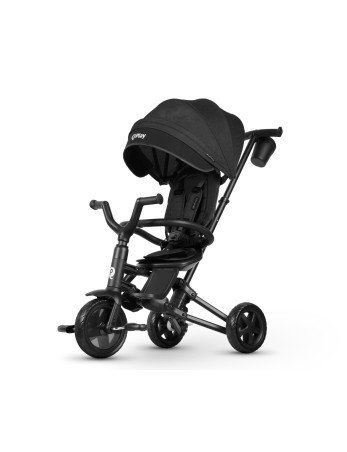 MILLY MALLY Triratukas QPLAY Nova Niello Juoda 5241-Triratukai-Dviratukai ir triratukai