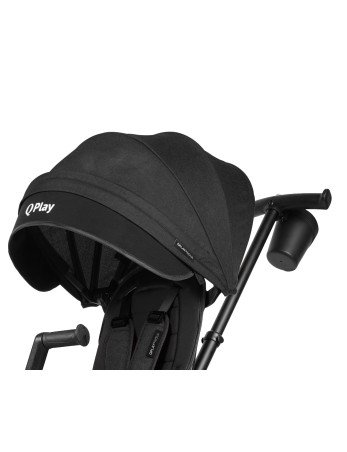 MILLY MALLY Triratukas QPLAY Nova Niello Juoda 5241-Triratukai-Dviratukai ir triratukai