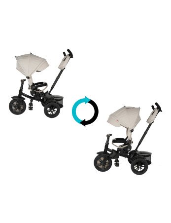 MILLY MALLY Triratukas QPLAY Premium Dramblio kaulo spalvos 5392-Triratukai-Dviratukai ir triratukai