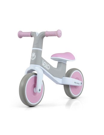 MILLY MALLY Balansinis dviratis Velo Rožinis 5481-Balansiniai dviratukai-Dviratukai ir triratukai