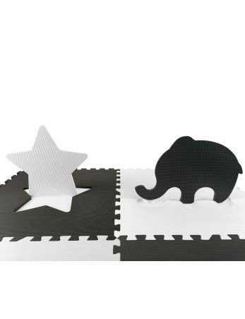 MILLY MALLY 5619 "Jolly" 2x2 pilkas putplasčio dėlionės kilimėlis