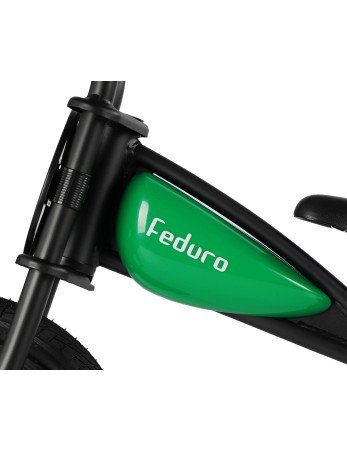 MILLY MALLY Balansinis dviratis QPLAY Feduro Žalias 5684-Balansiniai dviratukai-Dviratukai ir triratukai