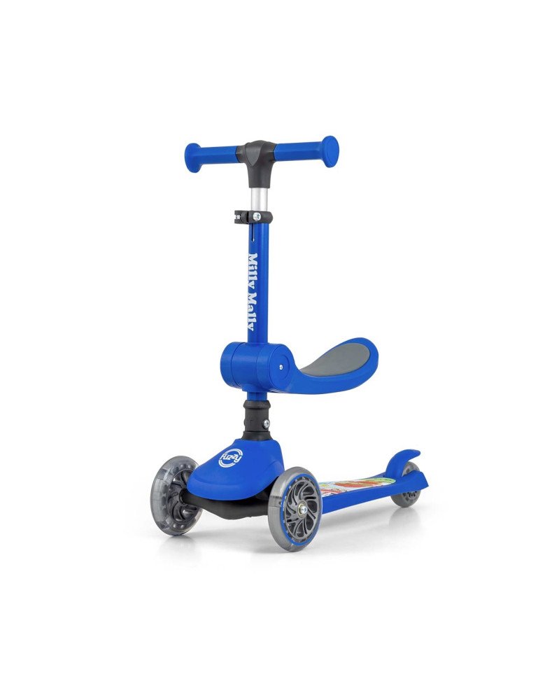 MILLY MALLY 5753 Paspirtukas FUZZY blue
