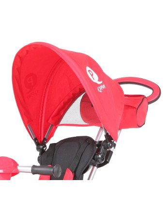 MILLY MALLY Triratukas QPLAY Comfort Raudona 5823-Triratukai-Dviratukai ir triratukai