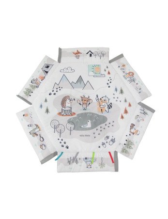 MILLY MALLY 6141 Kūdikių kilimėlis 5in1 Minky