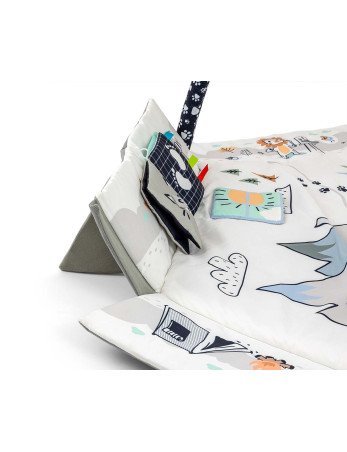 MILLY MALLY 6141 Kūdikių kilimėlis 5in1 Minky