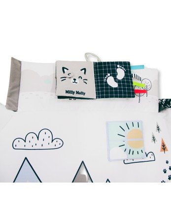 MILLY MALLY 6141 Kūdikių kilimėlis 5in1 Minky