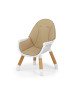 MILLY MALLY 2-in-1 maitinimo kėdutė Malmo Beige-Maitinimo kėdutės-Vaiko kambarys