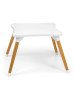 MILLY MALLY 2-in-1 maitinimo kėdutė Malmo Beige-Maitinimo kėdutės-Vaiko kambarys