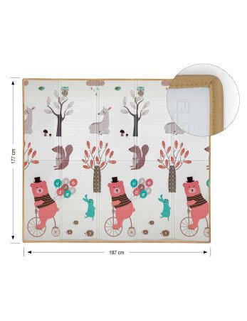 MILLY MALLY sulankstomas putplasčio kilimėlis Žaisti balionais