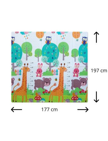 MILLY MALLY sulankstomas putplasčio kilimėlis "Play Giraffe