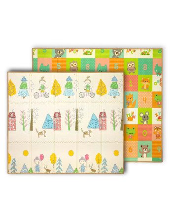 MILLY MALLY sulankstomas putplasčio kilimėlis Play Girl and Numberts T1