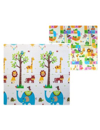 MILLY MALLY sulankstomas putplasčio kilimėlis Play Safari