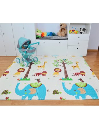 MILLY MALLY sulankstomas putplasčio kilimėlis Play Safari