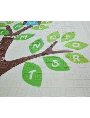 MILLY MALLY sulankstomas putplasčio kilimėlis Play Safari