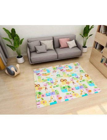 MILLY MALLY sulankstomas putplasčio kilimėlis Play Safari